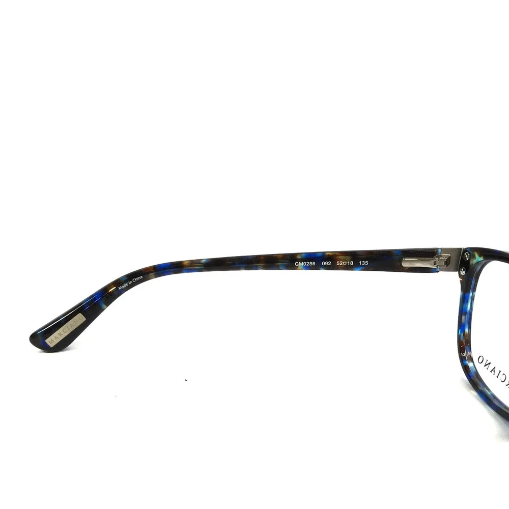 Marciano Eyeglasses Frames GM0286 092 Blue Tortoise Square Full Rim 52-18-135